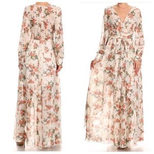 Floral Print Maxi
